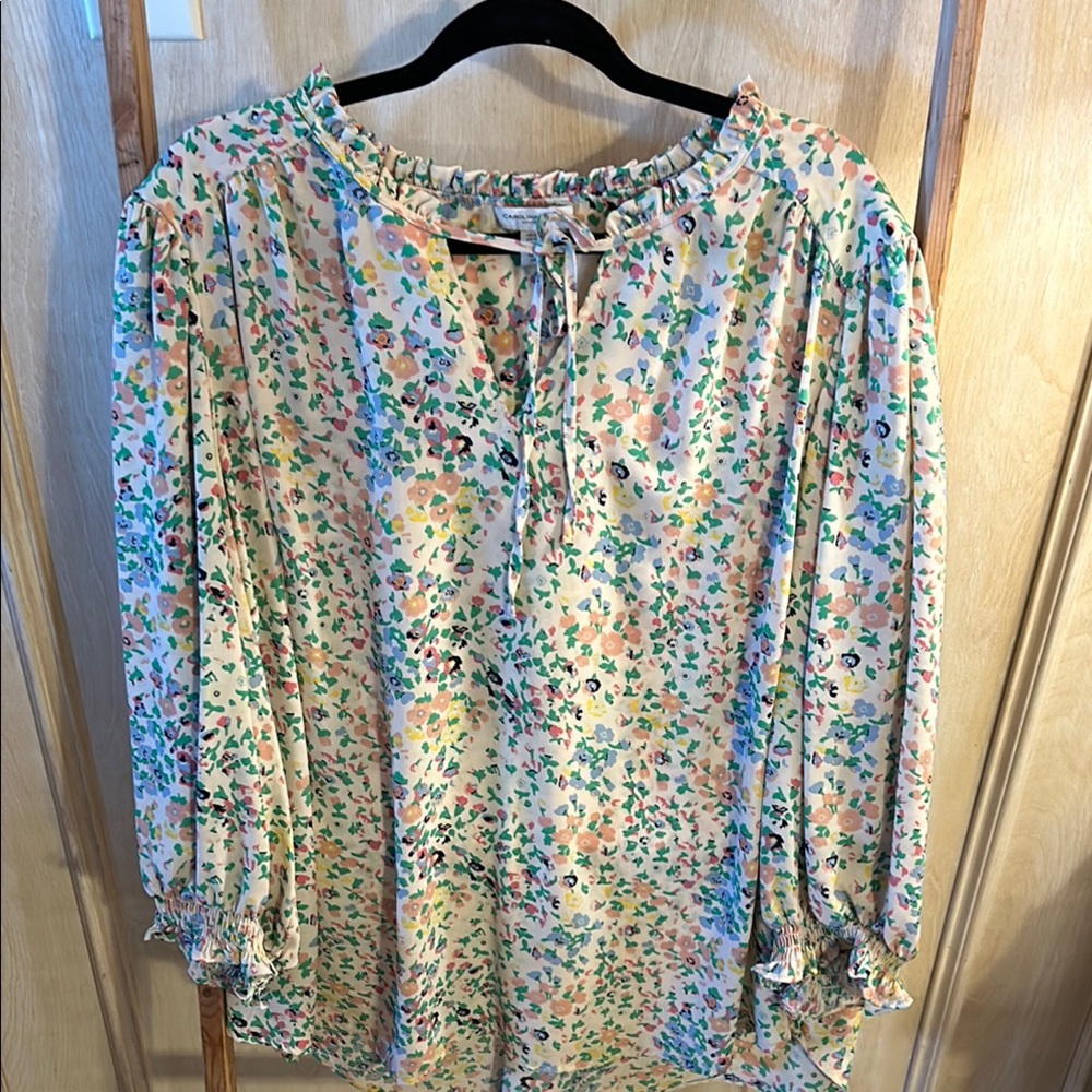 Floral Print Women's Top